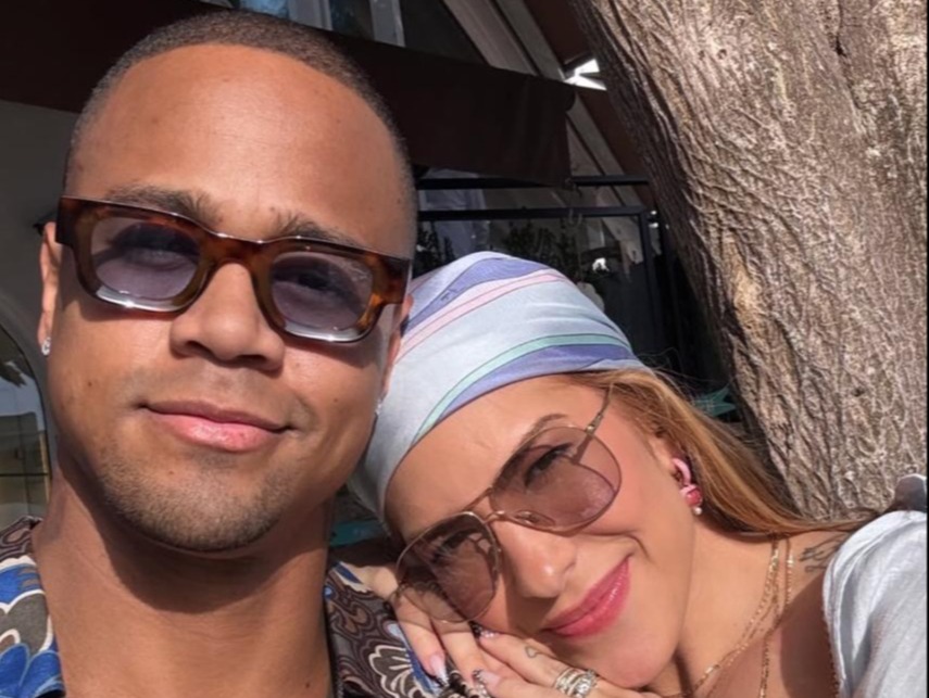 Lorena Improta e Léo Santana