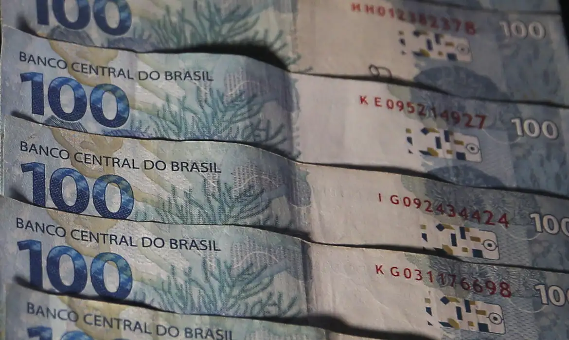 Notas de 100 reais