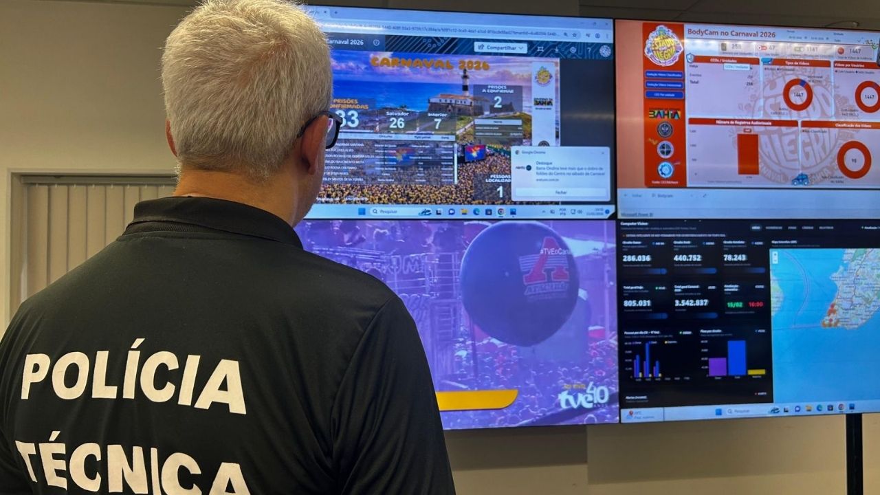 Reconhecimento facial captura 400 foragidos na Bahia em menos de dois meses