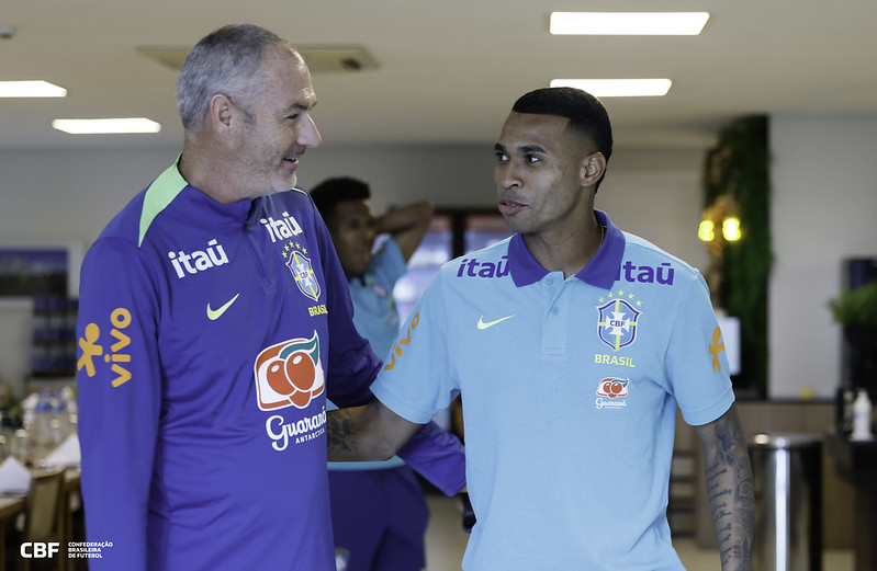 Jean Lucas no CT do Brasil 