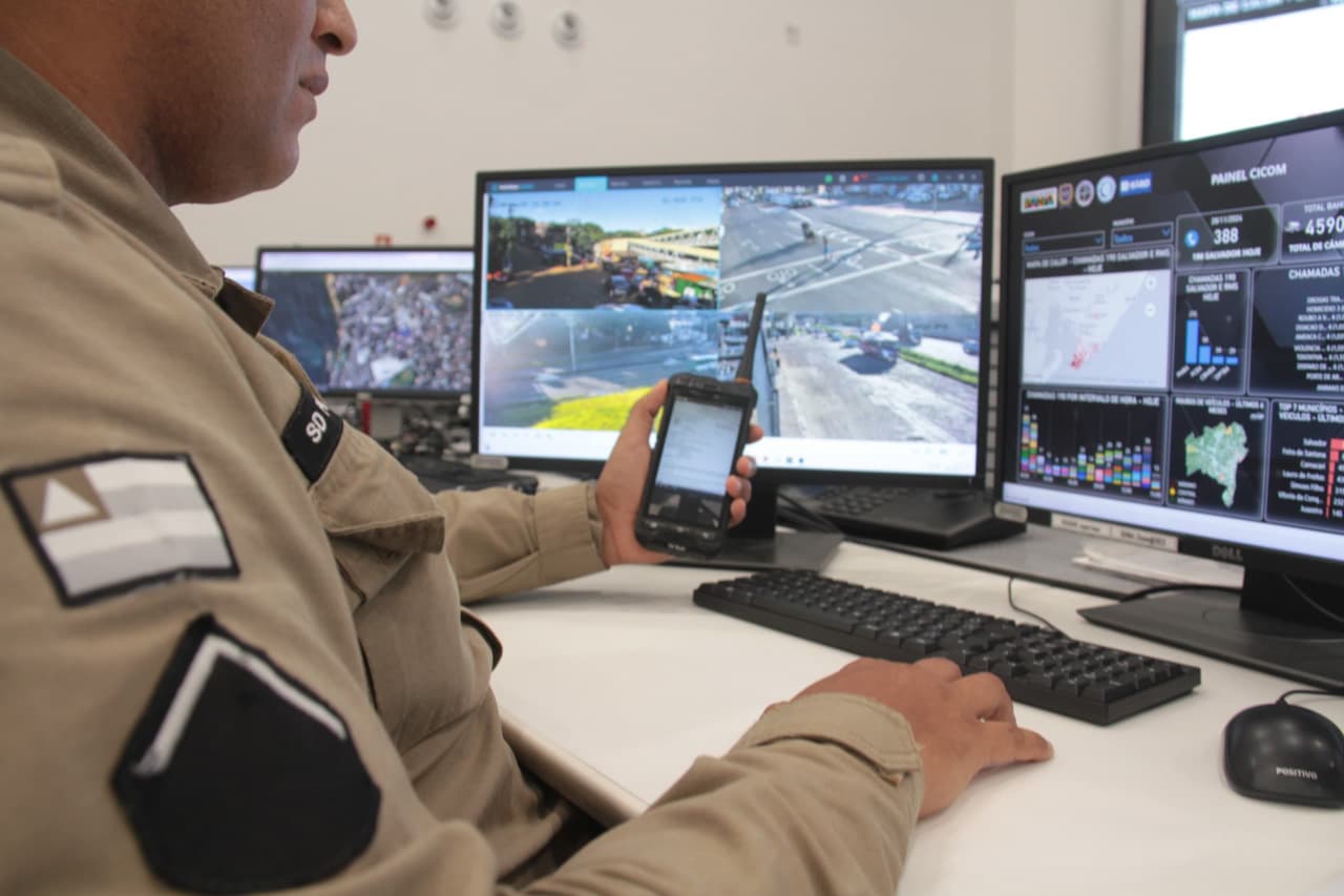 Foto Reconhecimento facial: 17 foragidos são capturados na Bahia