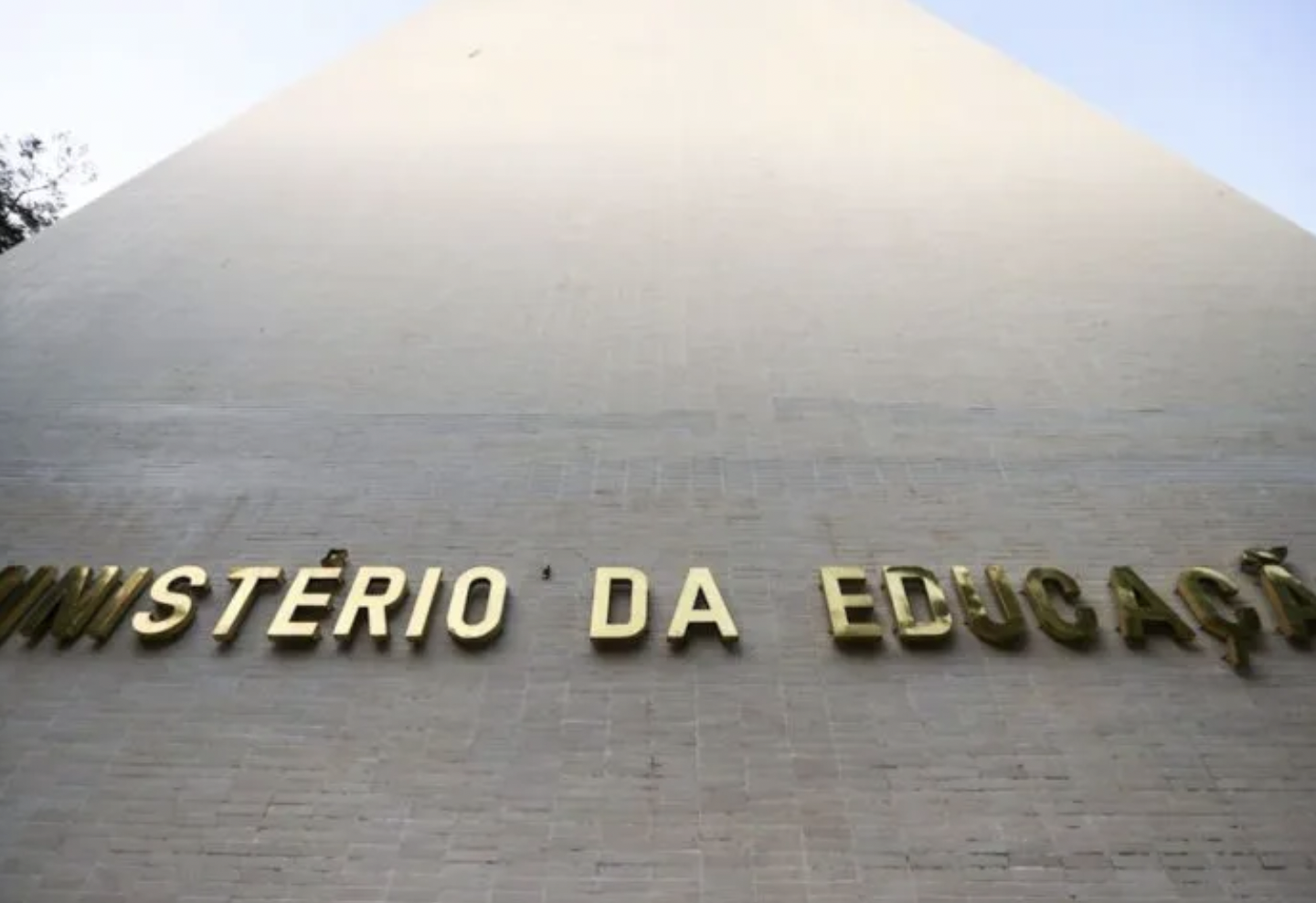 Fachada do Ministério da Educação 