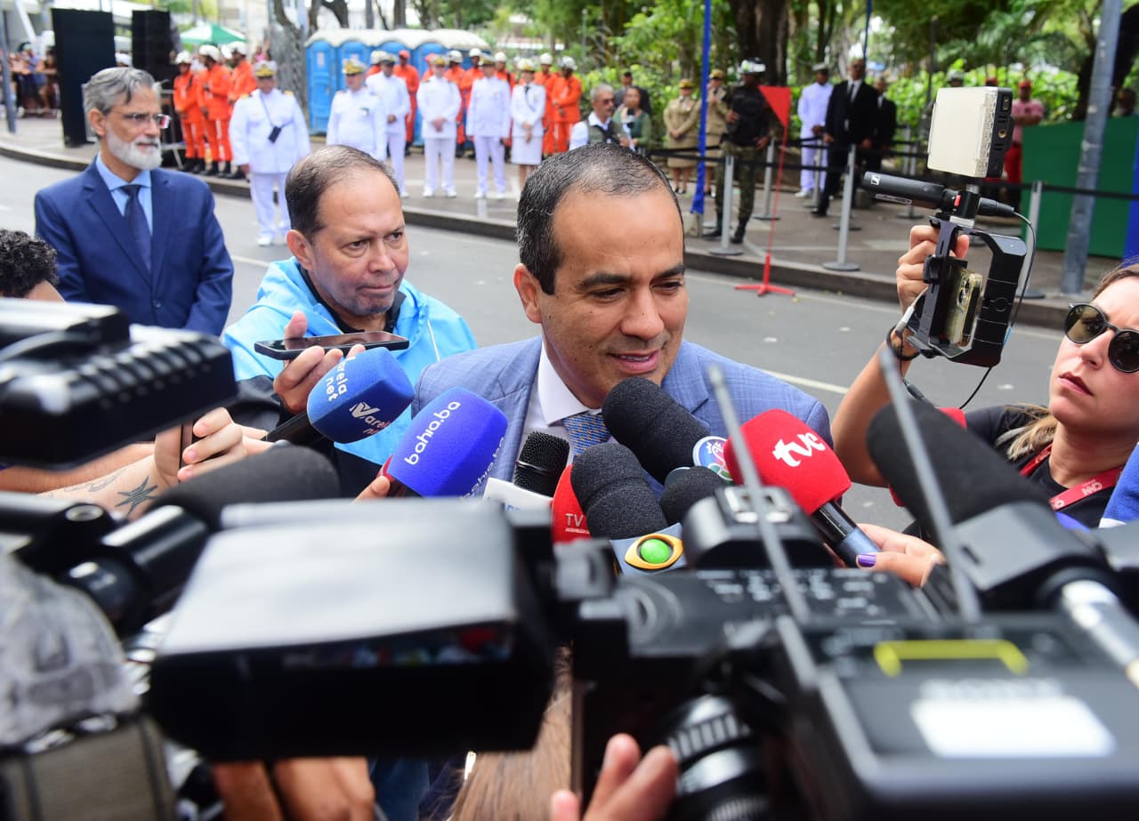 Foto Bruno Reis prega pacificação política durante o 7 de setembro