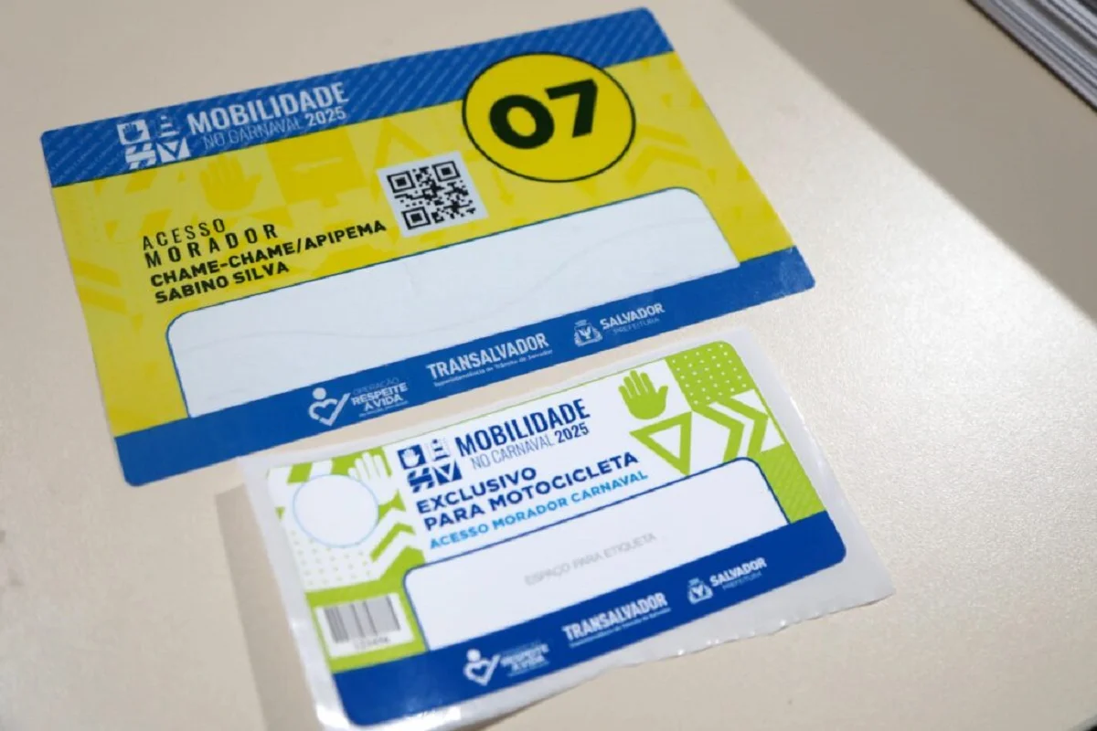 credencial para veículos 