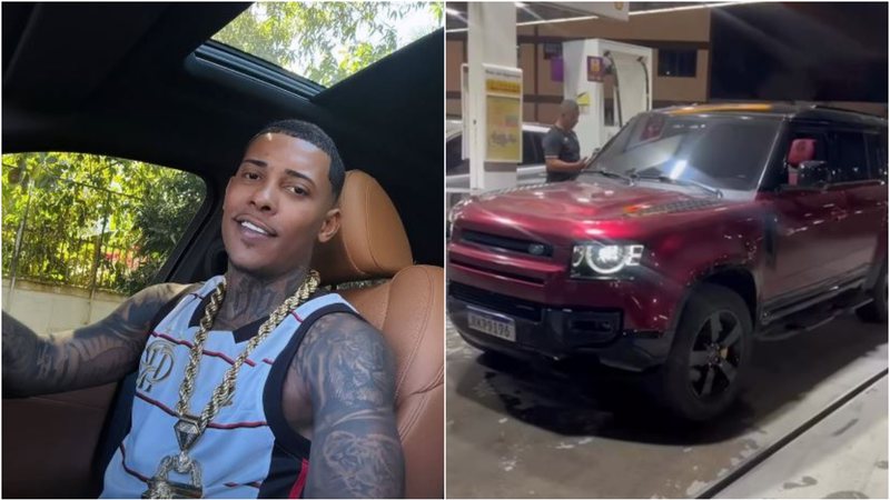 Foto MC Poze tem carro roubado no Rio de Janeiro, veículo foi recuperado e devolvido