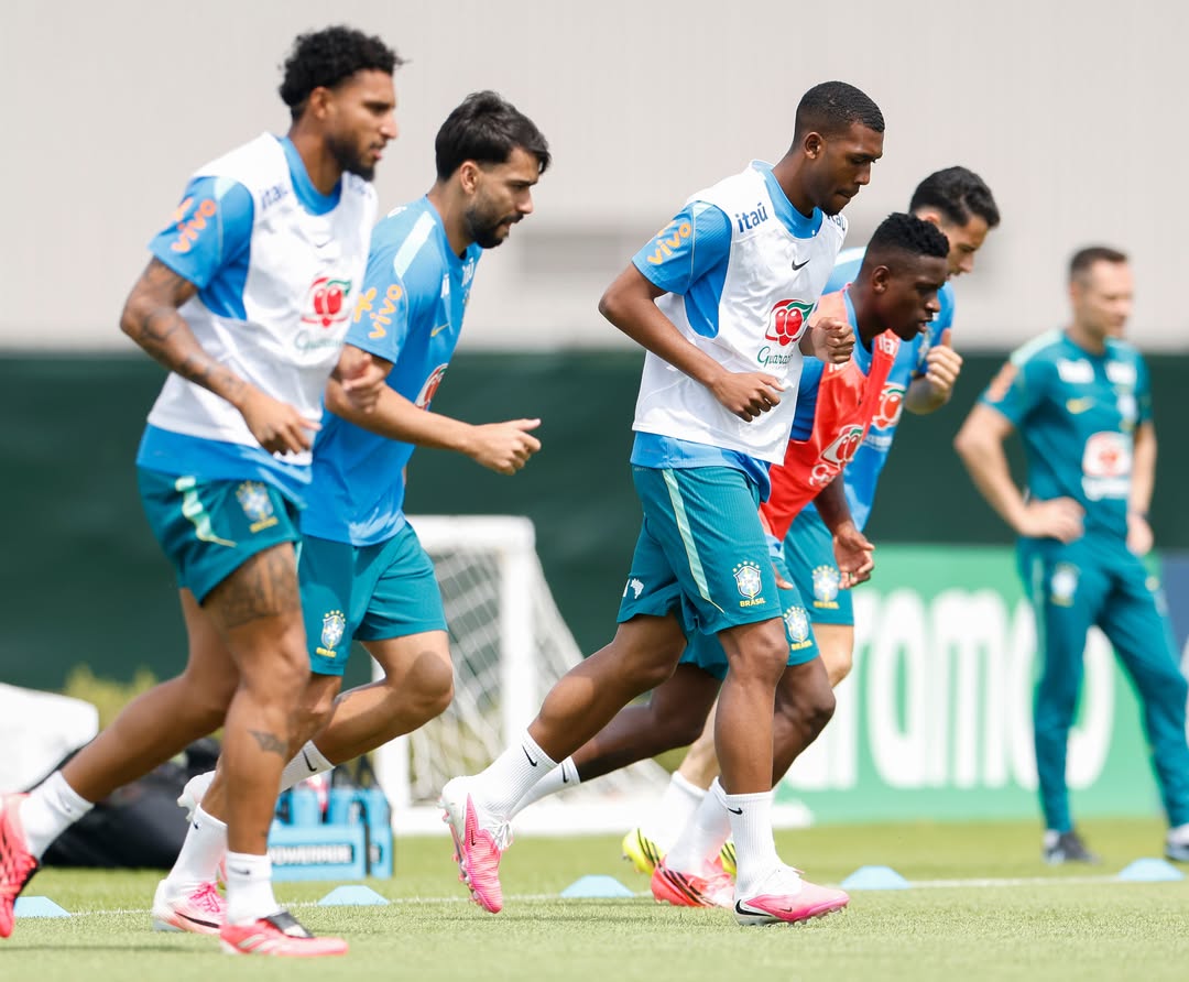 Treino da Seleção Brasileira 