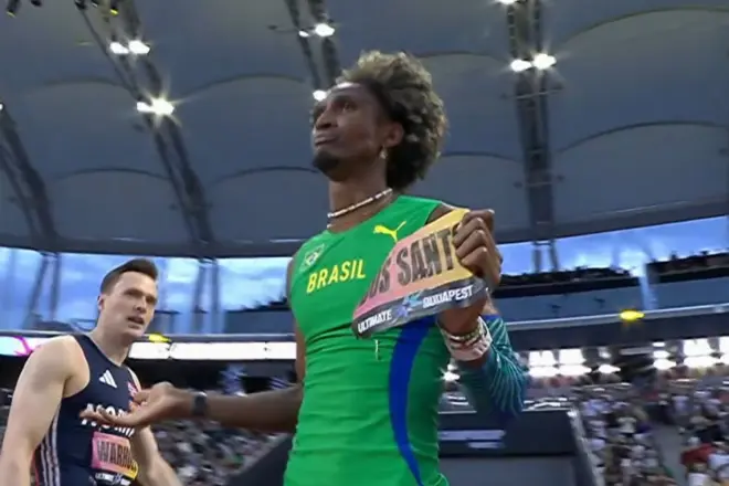 Foto Alison dos Santos conquista ouro nos 400 m no Mundial de Atletismo Ultimate