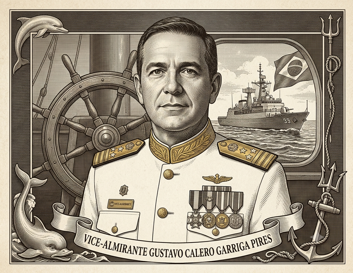 Foto Garriga, o almirante: “Esse mar é meu”