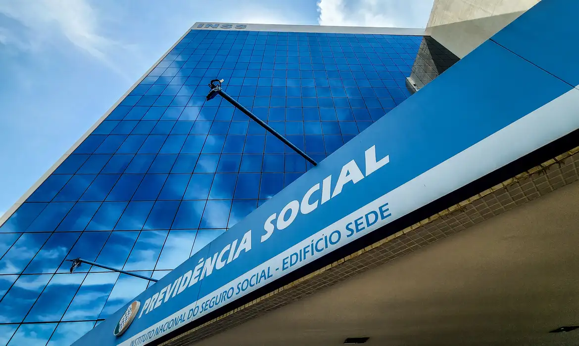 Fachada da sede do INSS