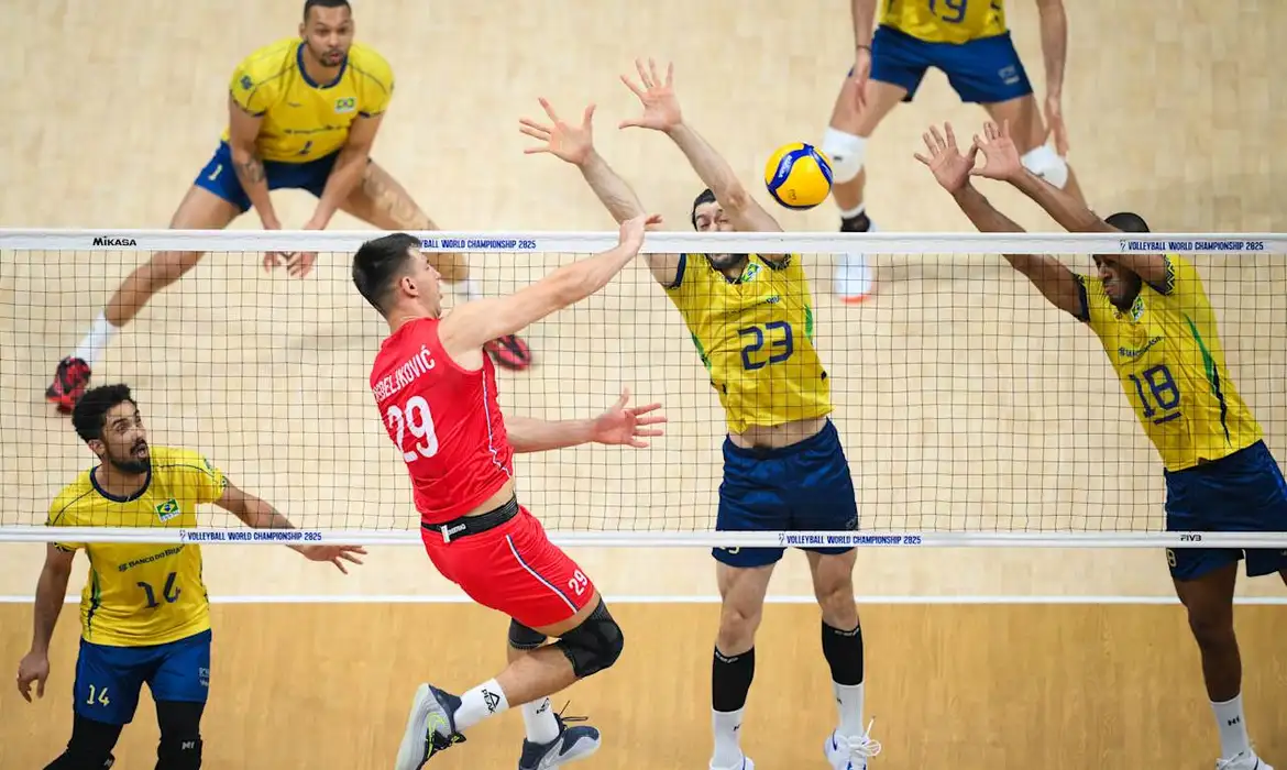 Foto Brasil é eliminado do Campeonato Mundial de vôlei masculino