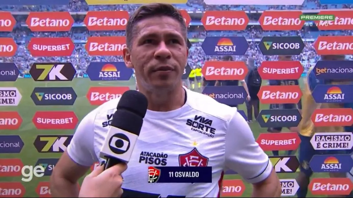 Foto Osvaldo promete “fazer de tudo” para manter o Vitória na Série A
