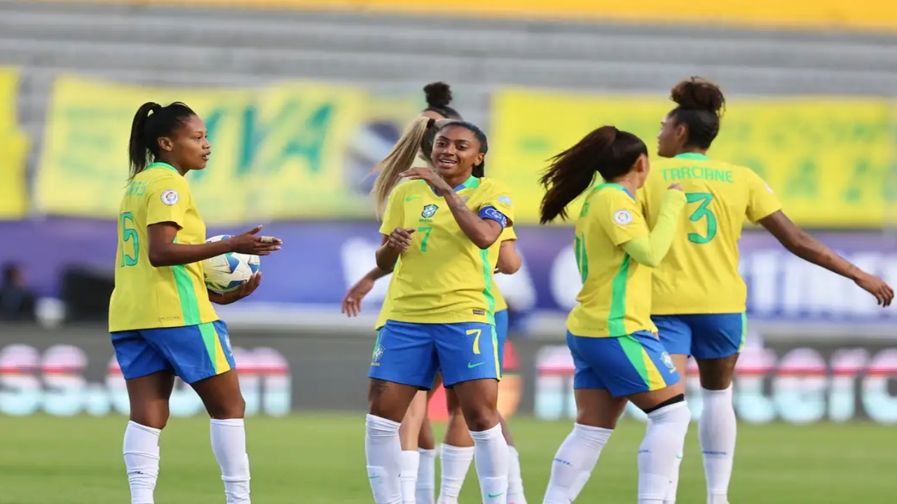 Foto Copa América Feminina: Brasil goleia Bolívia por 6x0 e ocupa liderança