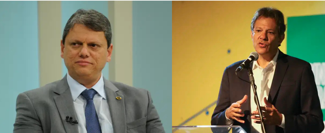 Datafolha: Tarcísio lidera disputa para o governo de SP no primeiro turno