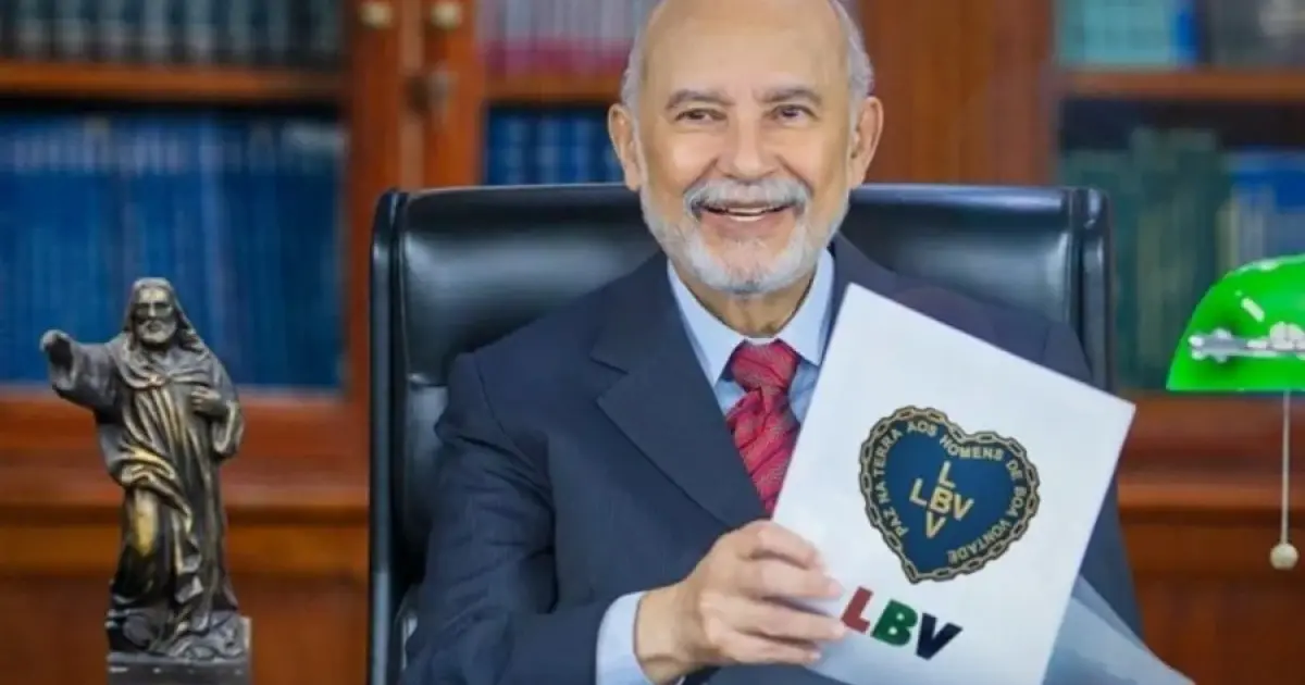 Foto Morre o escritor e líder da LBV, José de Paiva Netto, aos 84 anos