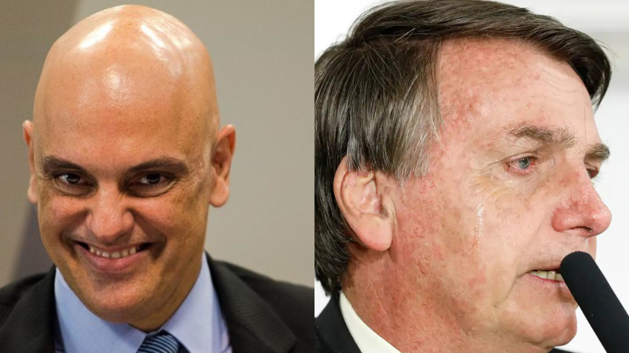 Alexandre de Moraes e Bolsonaro