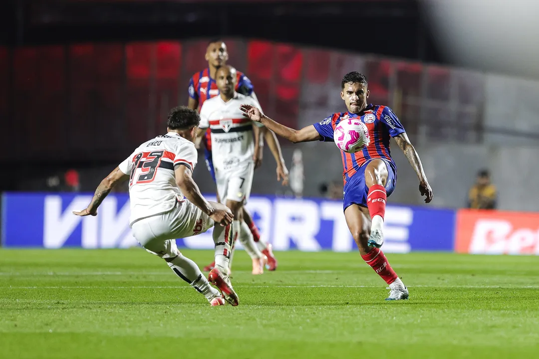 Foto Bahia perde para o São Paulo e chega a seis jogos sem vencer fora