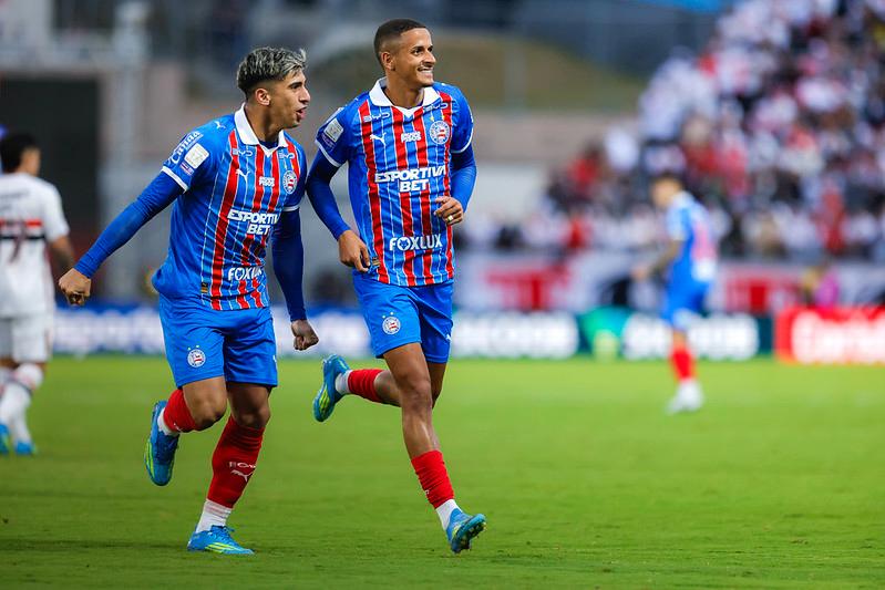 Bahia arranca empate contra o São Paulo nos acréscimos