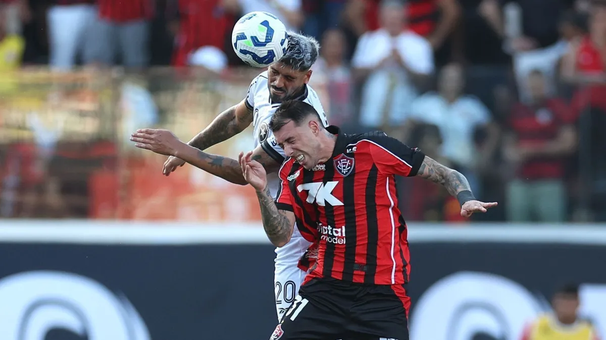 Foto  Vitória empata com o Botafogo e pode “dormir” no Z-4