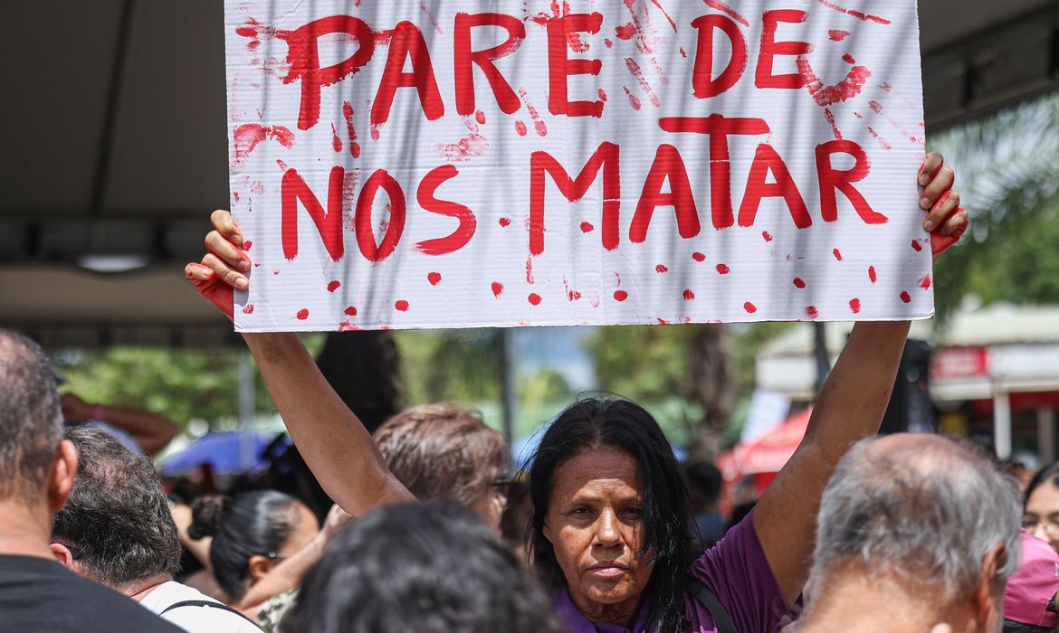 Foto Vote Segura mostra boas práticas de políticas de segurança a mulheres
