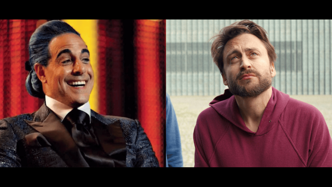  Stanley Tucci e Kieran Culkin juntos 