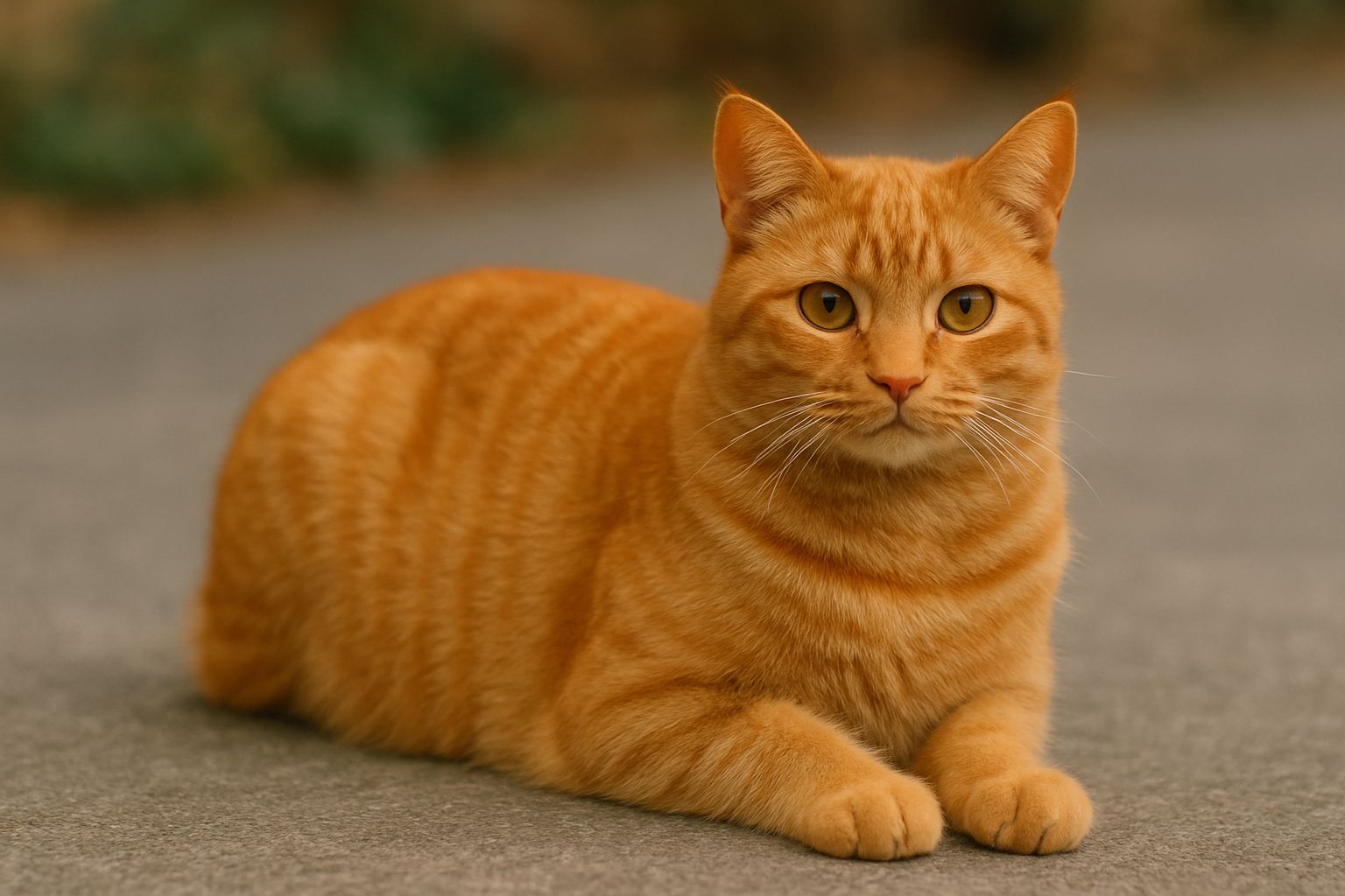 Gatos laranja