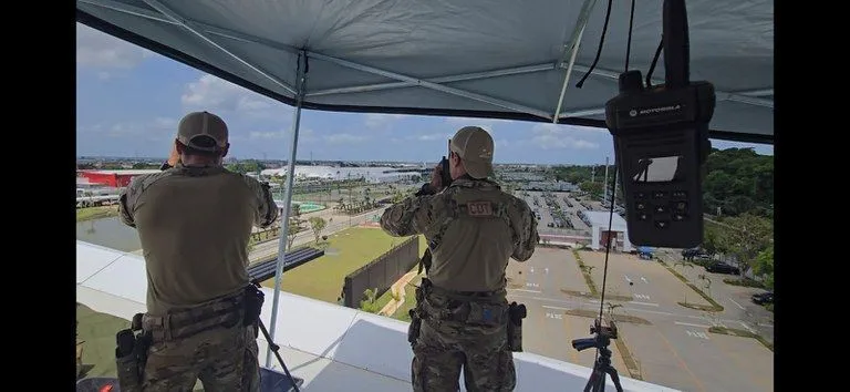 Foto Atiradores de elite da PF reforçam esquema de segurança da COP30 em Belém