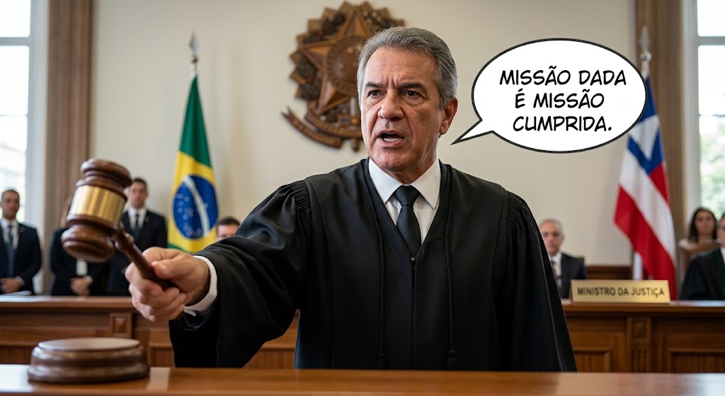 Foto Missão dada é missão cumprida