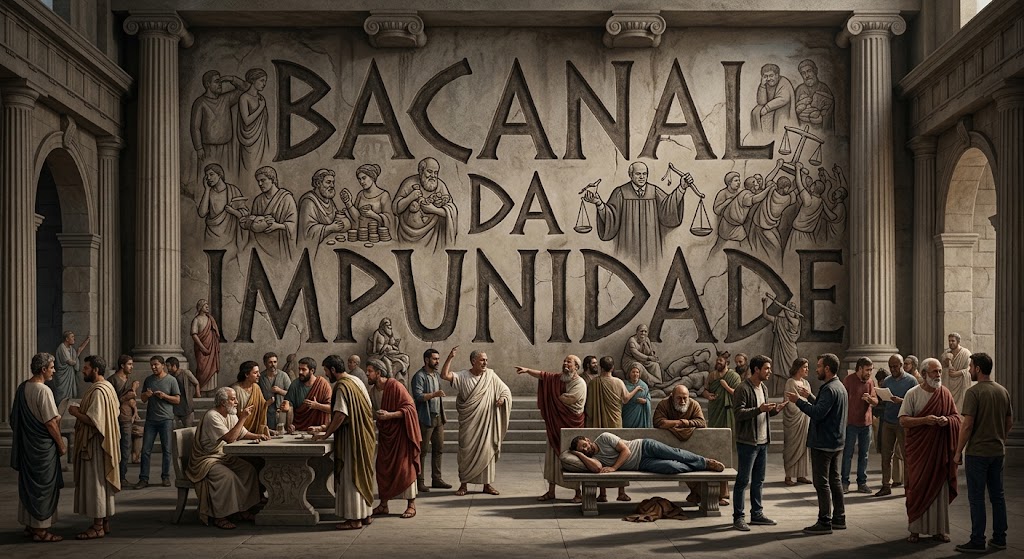 Foto A bacanal da impunidade