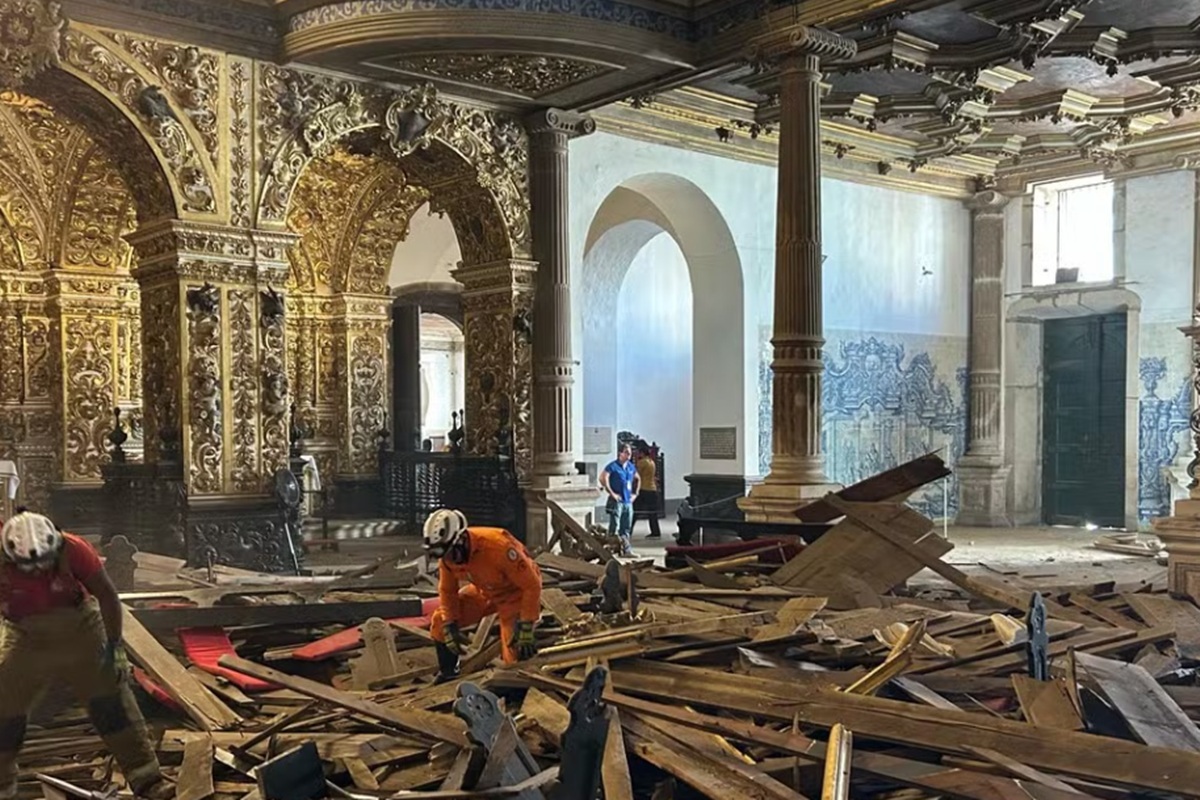 Foto Obras da Igreja de São Francisco são prorrogadas até fevereiro de 2026