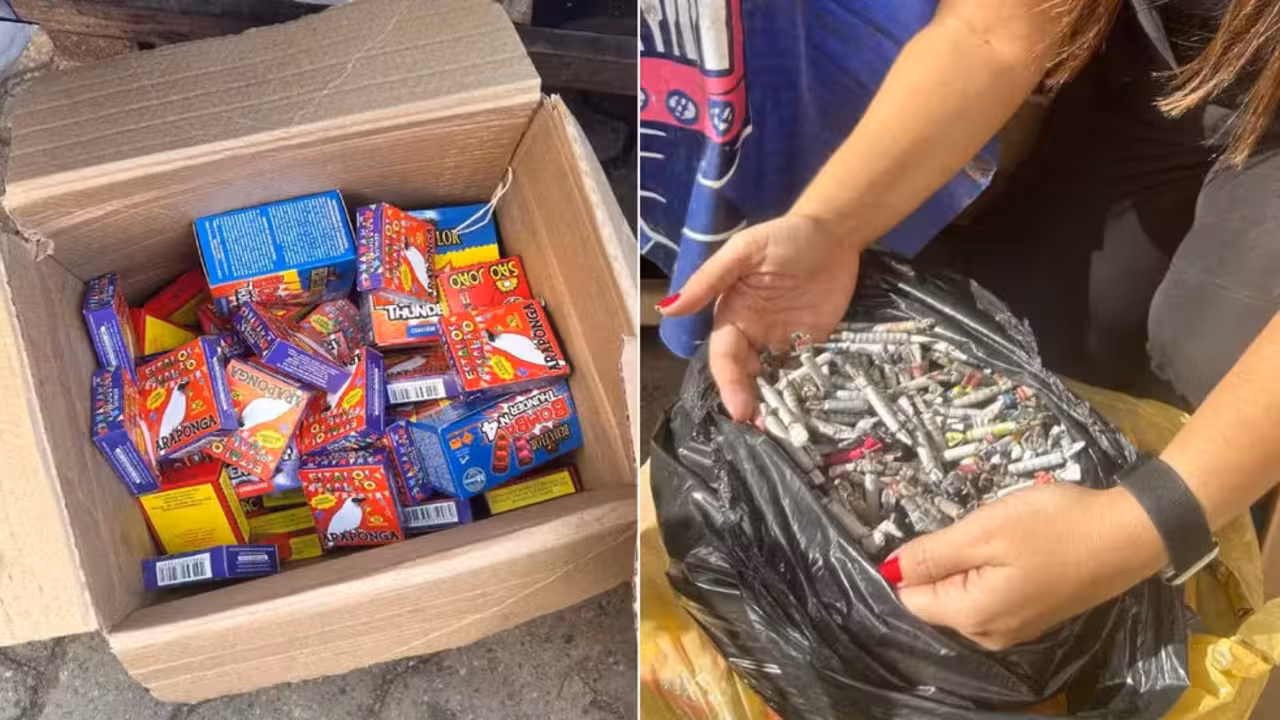 Imagem de fogos de Artifícios 