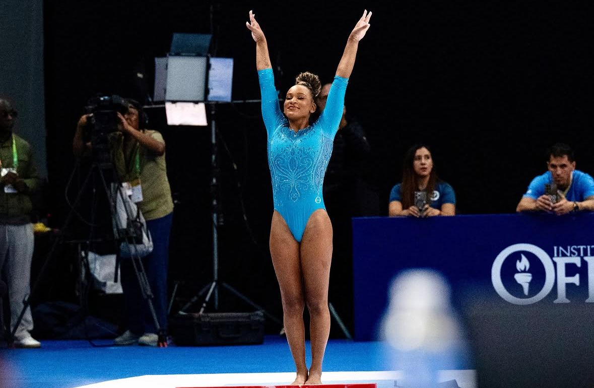 Rebeca Andrade conquista ouro no Pan em retorno às competições