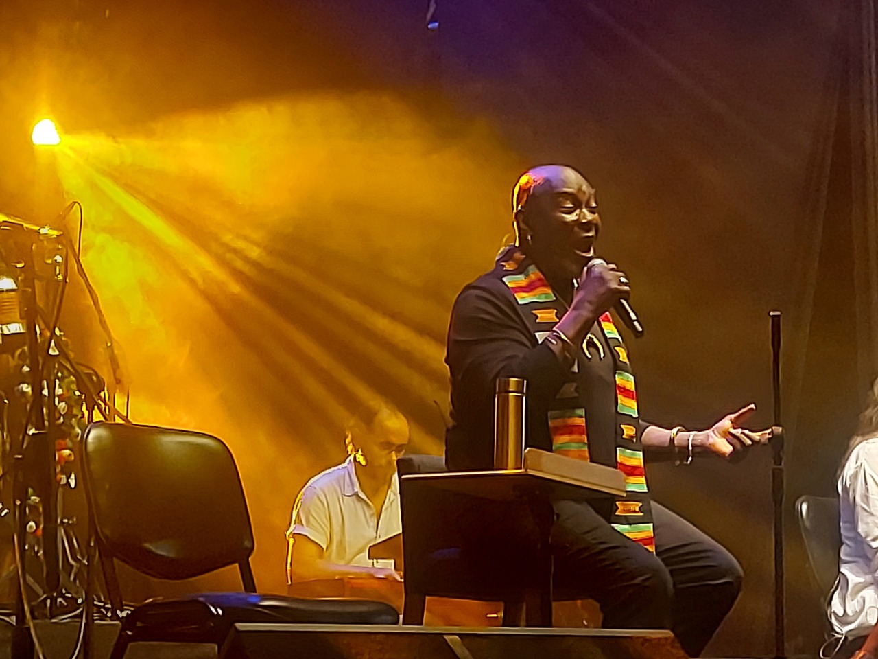 Lazzo Matumbi durante show