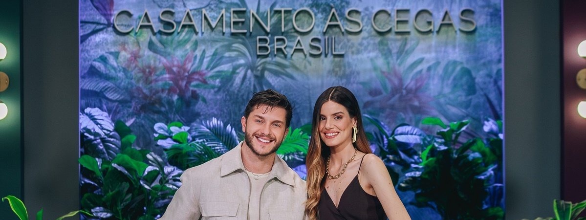 "Casamento às Cegas Brasil: Nunca é Tarde”. E