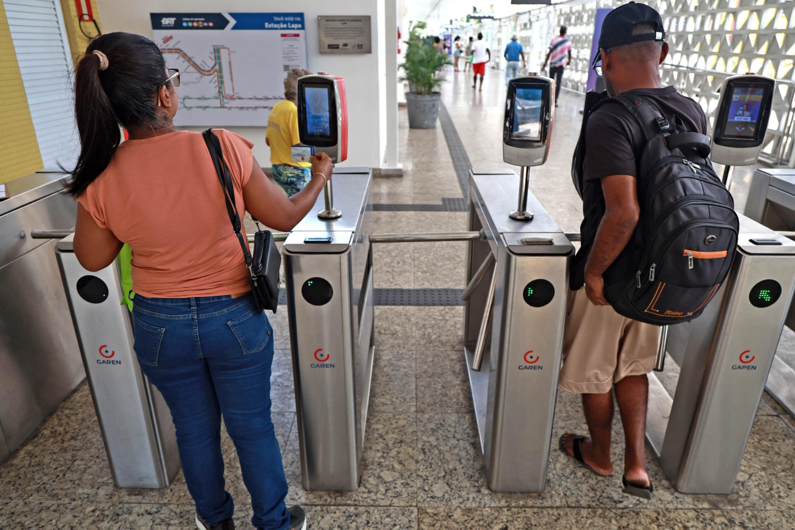 Foto QR Code chega a ônibus de Mussurunga e Águas Claras nesta segunda