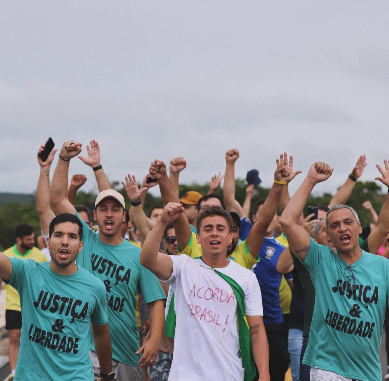 Foto Nikolas nega financiamento e banca caminhada política com recurso próprio