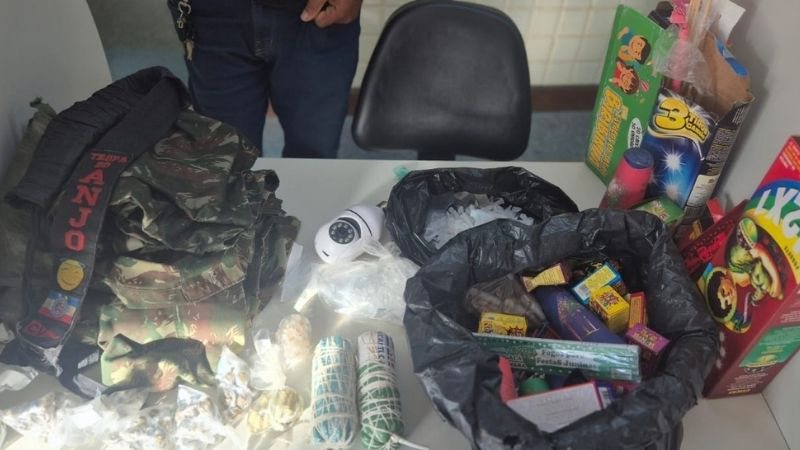 Foto PM apreende drogas e munições após vídeos de faccionados no Lobato