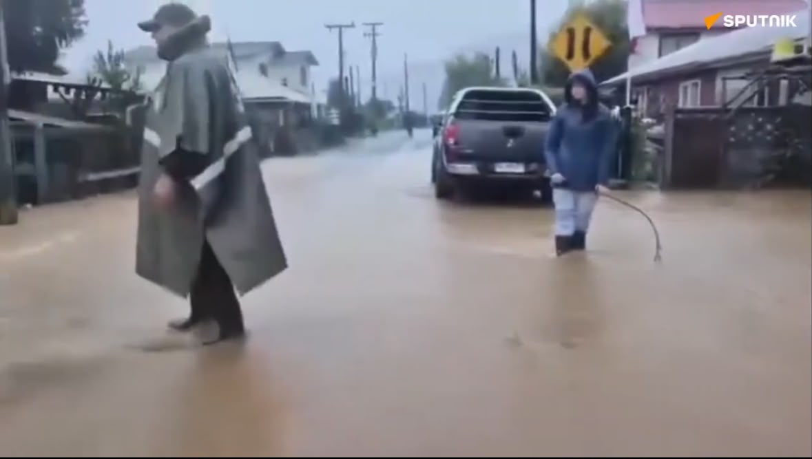 Foto Chuvas provocam enchentes e deixam milhares de afetados no Chile