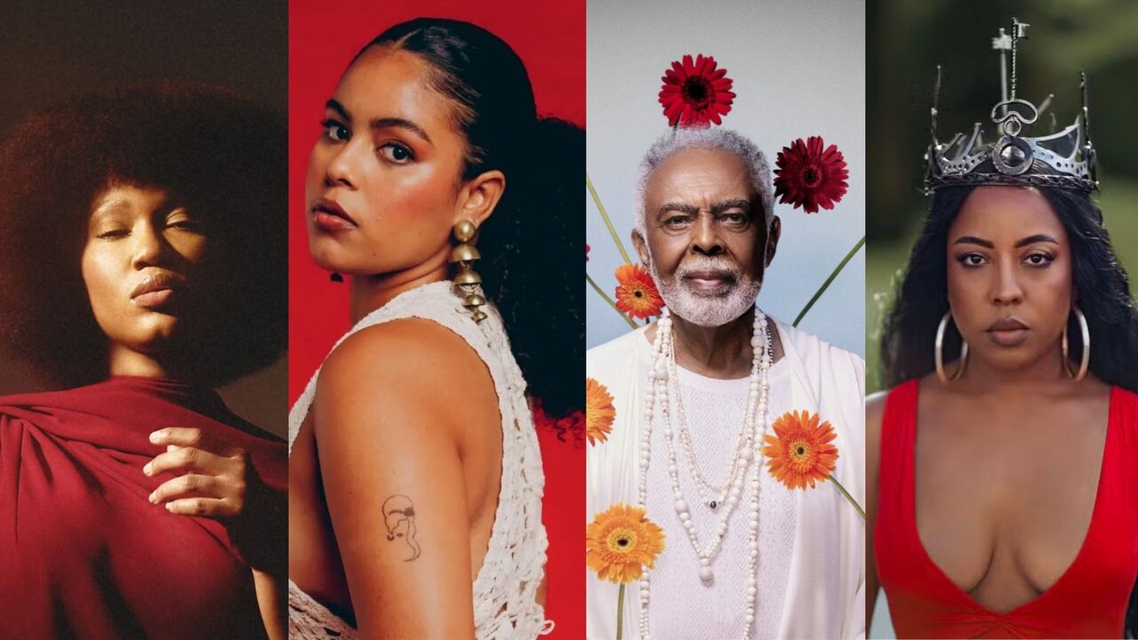 Luedji Luna, Rachel Reis, Gilberto Gil e Sued Nunes