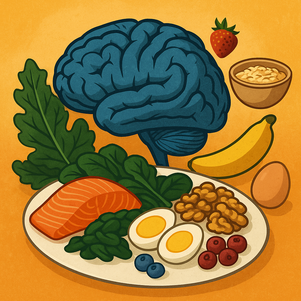 Seu cérebro pensa melhor quando você come bem