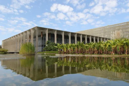 Palácio do Itamaraty, na Esplanada dos Ministérios, em Brasília 