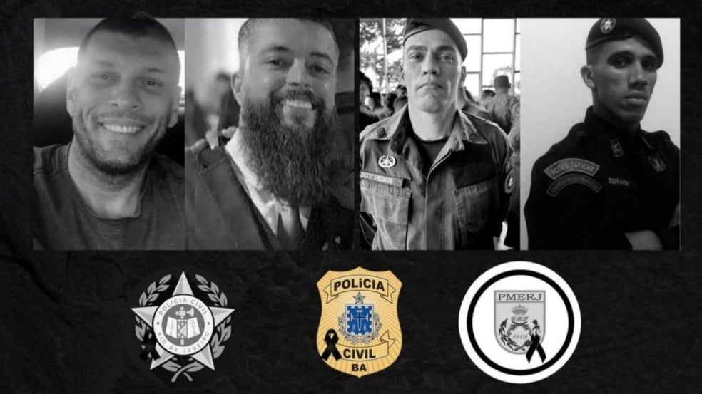 Foto SSP-BA presta solidariedade por morte de policiais em ação no Rio