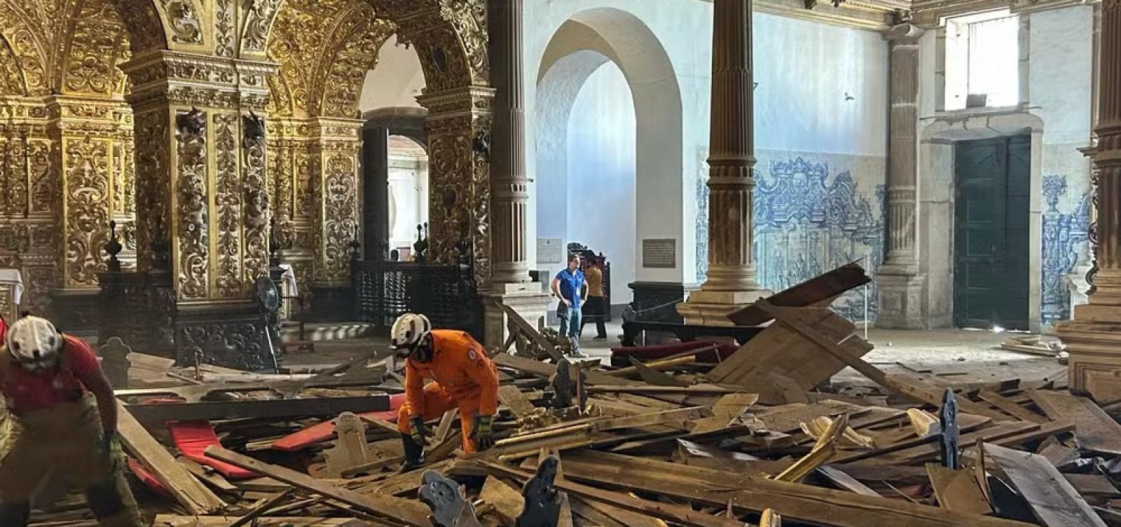 Foto Igreja atingida por desabamento que matou turista seguirá fechada até 2029