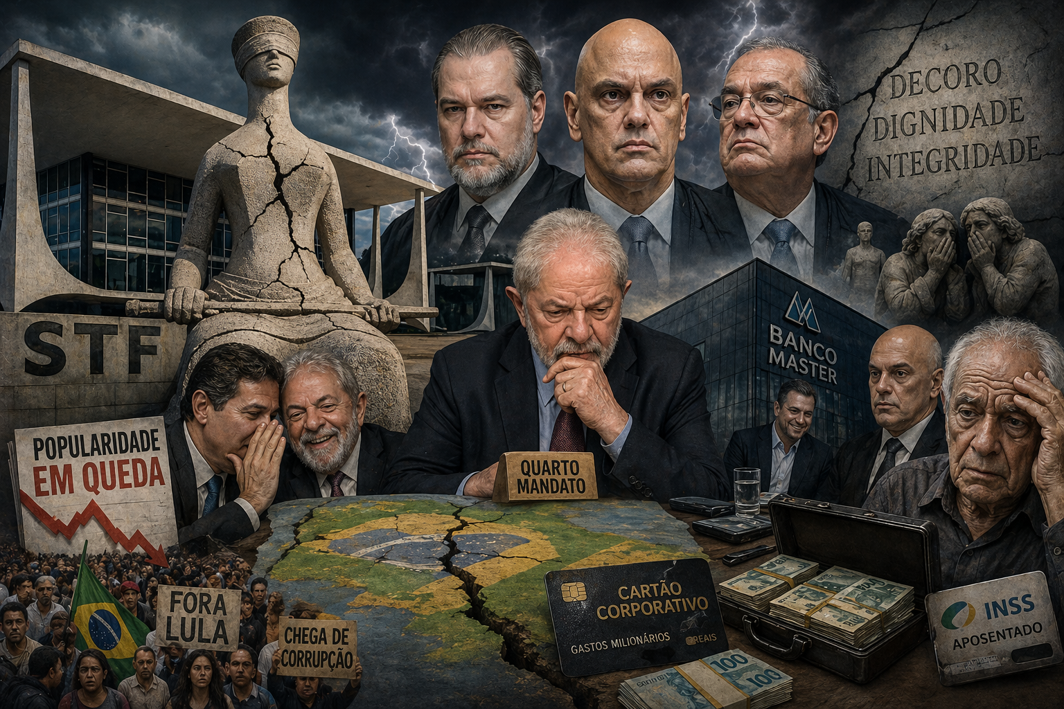 Foto Ponto de vista: Agonia de um grande poder