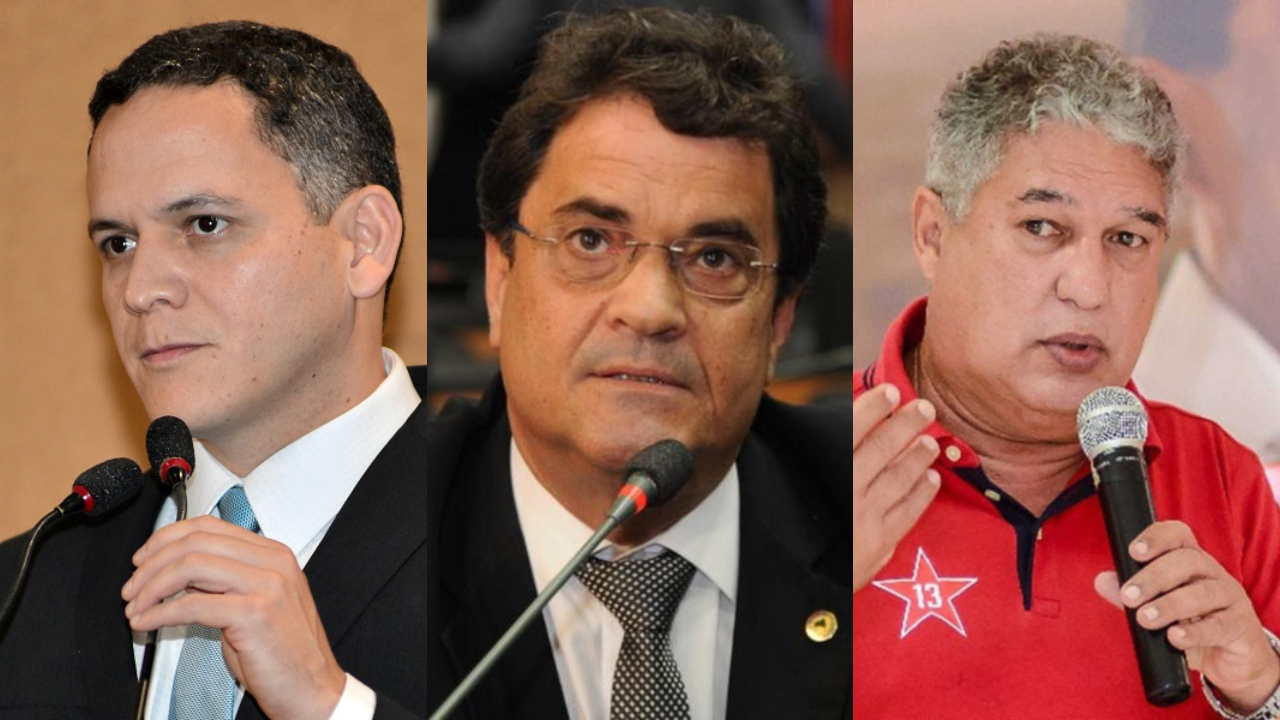 Pablo Barrozo, Angelo Almeida e Rosemberg Pinto