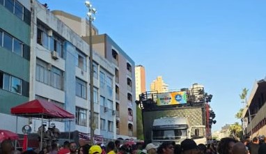 Falha em trio do Pagod’art provoca susto durante o Furdunço